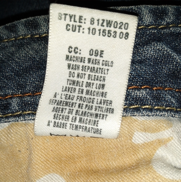 Lucky Brand Wonder Jean Cutoff Short Shorts Mid Rise Midrise Summer Cutoffs 29 8 - Picture 9 of 10